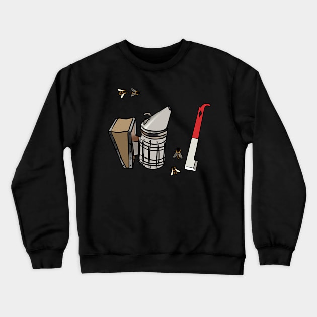 Beekeeper Tools Crewneck Sweatshirt by Booneb